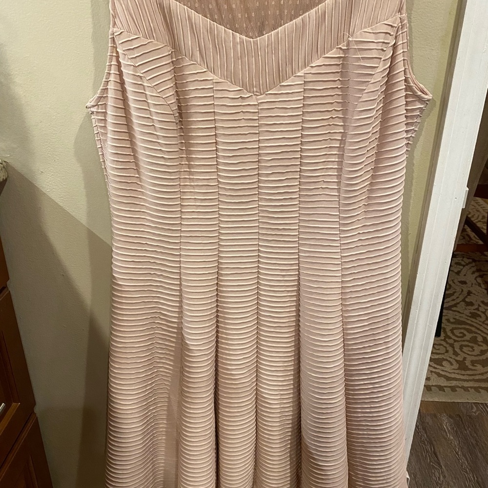 Pink size 18 dress